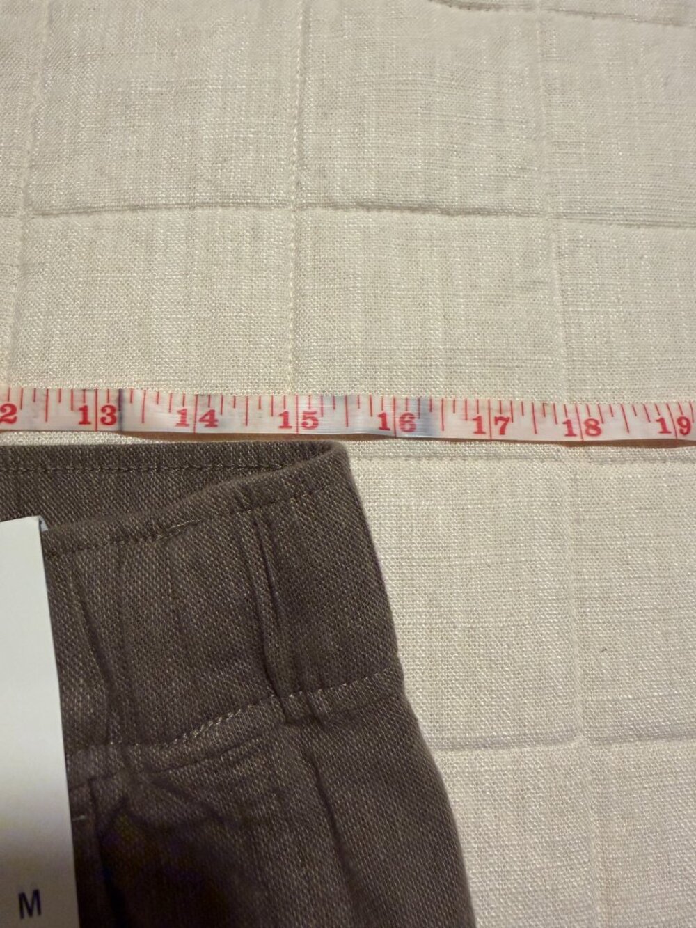 Abercrombie Linen Blend Relaxed Pants, size M - NWT - Picture 4 of 8